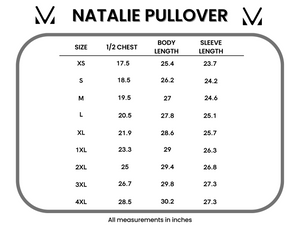 PREBOOK Natalie Pullover - Desert Geometric and Dusty Jade
