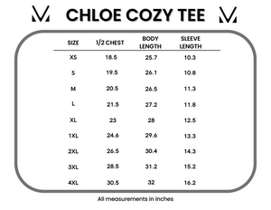 Chloe Cozy Tee - Hot Pink by Michelle Mae