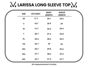 PREBOOK Larissa Long Sleeve - Desert Geometric