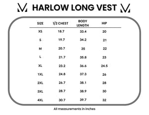 PREBOOK Harlow Long Vest - Red