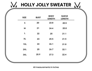 Holly Jolly Sweater - Gold + Silver Trees by Michelle Mae