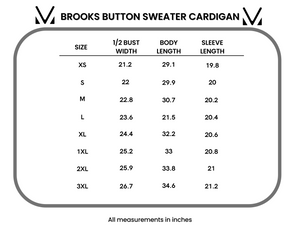 PREBOOK Brooks Button Sweater Cardigan - Evergreen