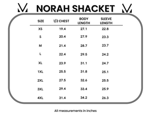 PREBOOK Norah Shacket - Merlot Plaid Mix