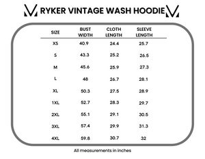 Ryker Vintage Wash Hoodie- Berry by Michelle Mae