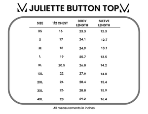 Juliette Button Top - Blue by Michelle Mae