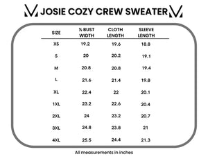 Josie Cozy Crew Sweater - Lavender by Michelle Mae