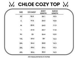 PREBOOK Chloe Cozy Top - Desert Geometric