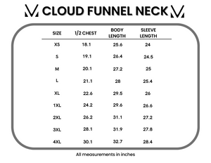 PREBOOK Cloud Funnel Neck - Dusty Blue