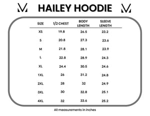 PREBOOK Hailey Hoodie - Heathered Evergreen