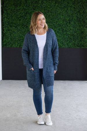 Madison Cozy Cardigan - Midnight Skies by Michelle Mae