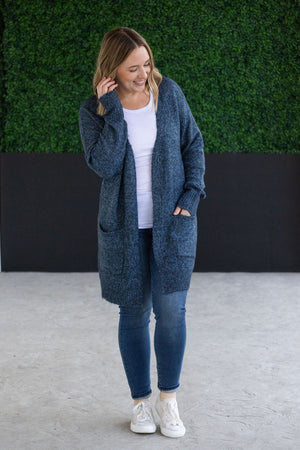 Madison Cozy Cardigan - Midnight Skies by Michelle Mae