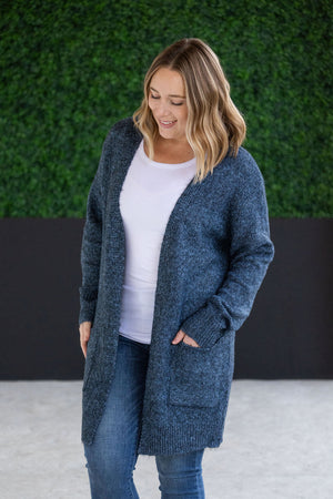 Madison Cozy Cardigan - Midnight Skies by Michelle Mae