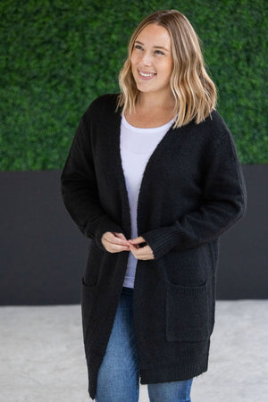 Madison Cozy Cardigan - Jet Black by Michelle Mae