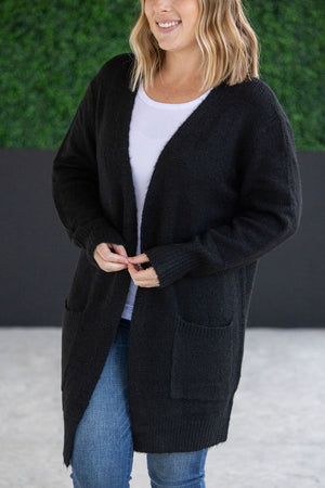 Madison Cozy Cardigan - Jet Black by Michelle Mae