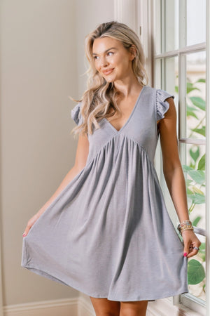 Moonlight Muse Dress in Grey
