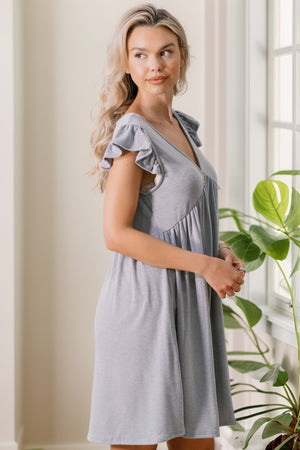 Moonlight Muse Dress in Grey