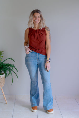 Norwegian Wood Tank in Rust