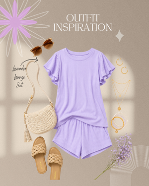 Lavender Lounge Set