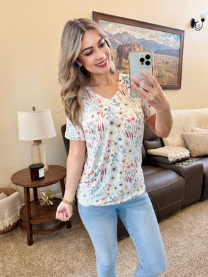 Sophie Tee - Wildflower Gardens by Michelle Mae