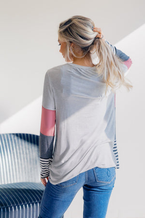 Faded Blush Top