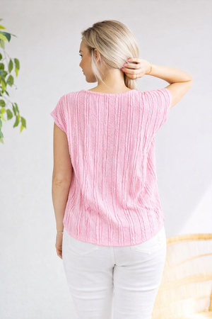 Roselight Stripe Blouse