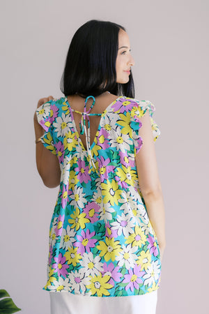 Petal Party Flutter Sleeve