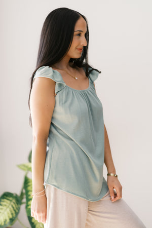 Sage The Day Top
