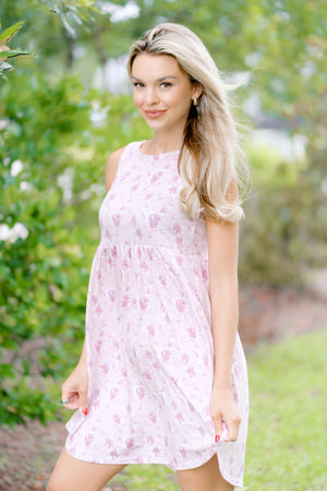 Taupe Petals Dress