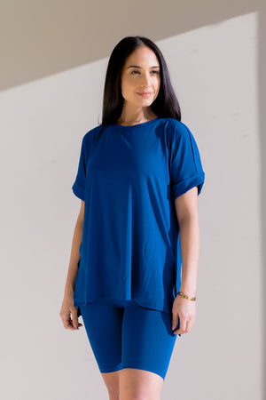 Stormy Breeze Buttery Soft Lounge Set Blue