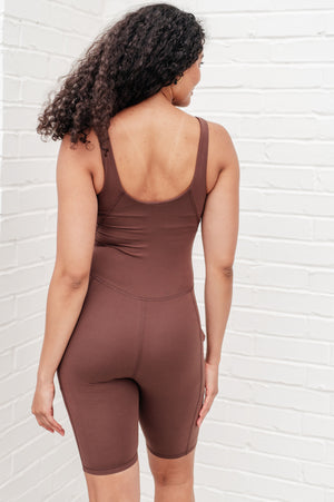 Sun Salutations Body Suit in Java by Rae Mode