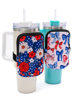 Tumbler Zip Pouch Sets (2) in Assorted Colors