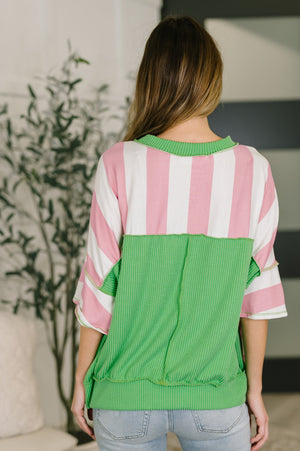You Just Get It V-Neck Top