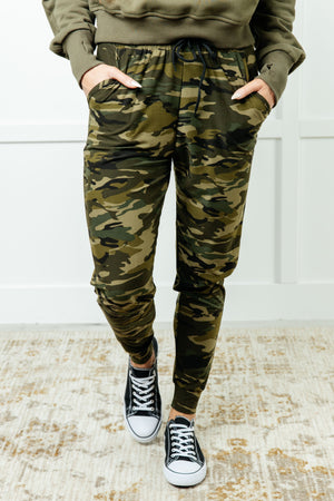 Your New Favorite Buttery Soft Joggers in Camo