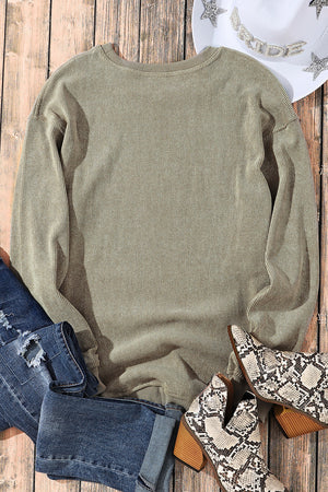 Corded Tunic Sweatshirt - 6 colors