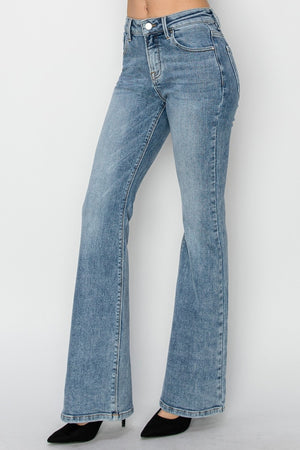 RISEN Mid Rise Vintage Bootcut Jeans