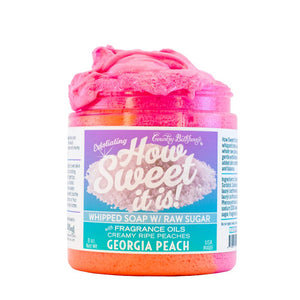 How Sweet It Is Whipped Soap with Raw Sugar - Country Bathhouse