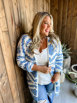 BLAKELEY Avery Aztec Cloud Cardigan