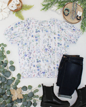 PREBOOK Katie Cozy Top - Olive Meadow