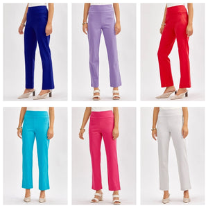 Dear Scarlett Magic Straight Leg Pants - 6 colors
