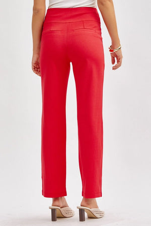 Dear Scarlett Magic Straight Leg Pants - 6 colors