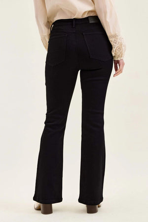 Judy Blue High Waist Tummy Control Black Bootcut Denim Jeans