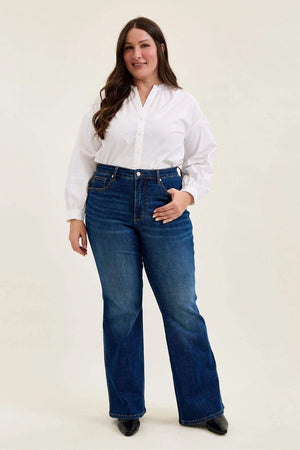 Judy Blue High Waist Tummy Control Charlotte Flare Jeans
