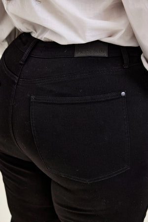 Judy Blue High Waist Tummy Control Black Bootcut Denim Jeans