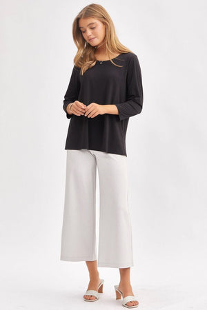 Dear Scarlett Signature Classic Round Neck Top - 7 colors
