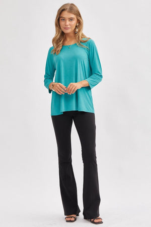 Dear Scarlett Signature Classic Round Neck Top - 7 colors