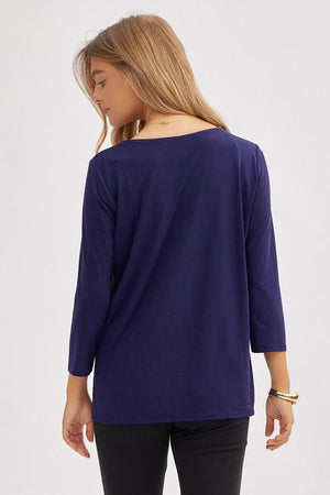 Dear Scarlett Signature Classic Round Neck Top - 7 colors