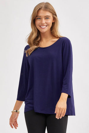 Dear Scarlett Signature Classic Round Neck Top - 7 colors