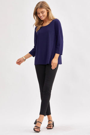 Dear Scarlett Signature Classic Round Neck Top - 7 colors