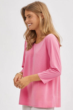 Dear Scarlett Signature Classic Round Neck Top - 7 colors