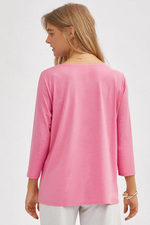 Dear Scarlett Signature Classic Round Neck Top - 7 colors